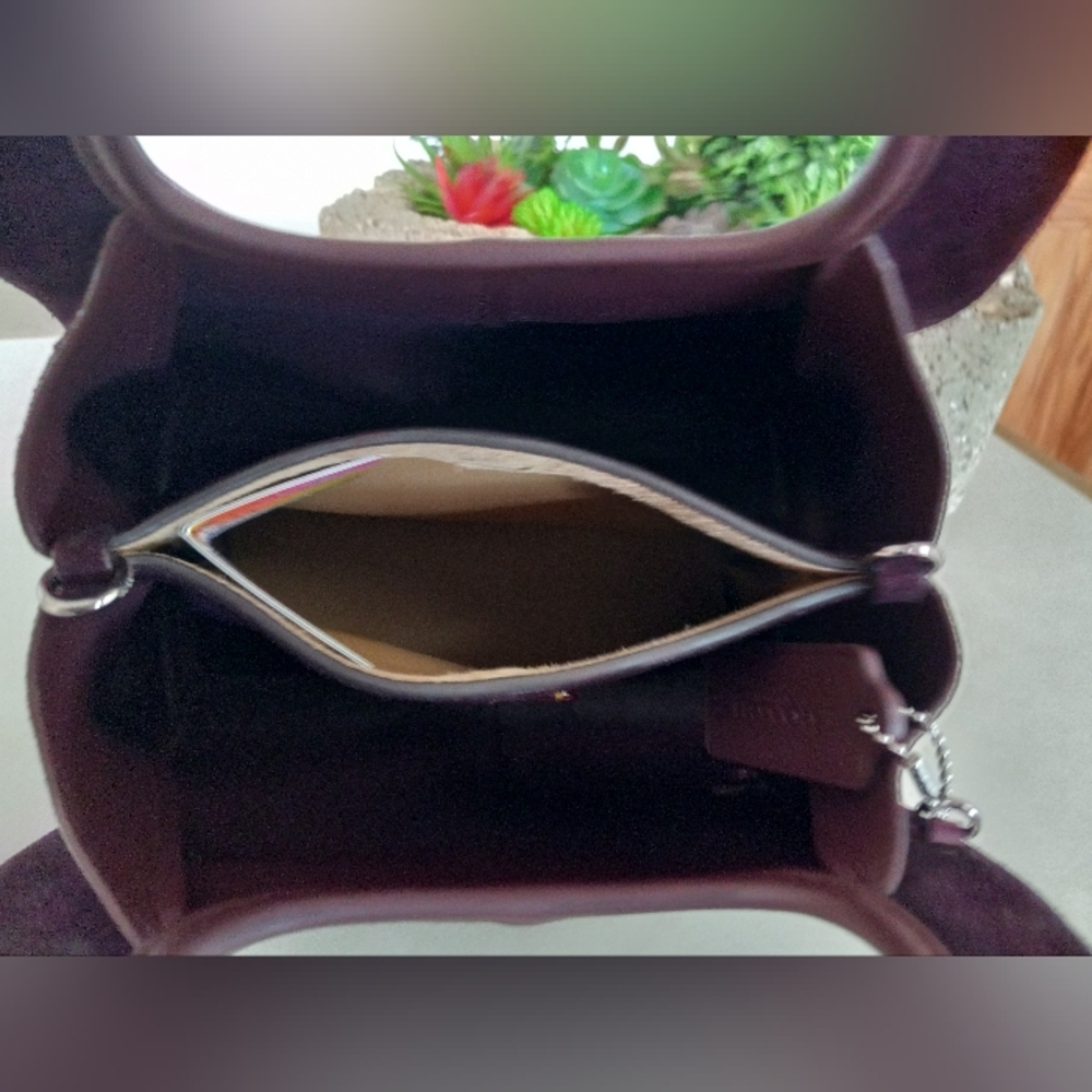 Coach Lana Shoulder Bag 23, Mahogany, Custom Dyed - Picture 5 of 14